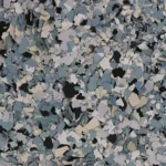 Blau-Grau-Schwarz-Mix