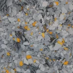 Dunkler Gelb-Grau-Mix